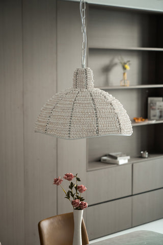 Veliraris Suspension Postmoderne en Métal et Bois De Luxe