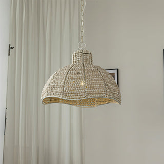 Veliraris Suspension Postmoderne en Métal et Bois De Luxe