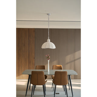 Veliraris Suspension Postmoderne en Métal et Bois De Luxe