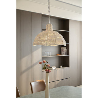 Veliraris Suspension Postmoderne en Métal et Bois De Luxe