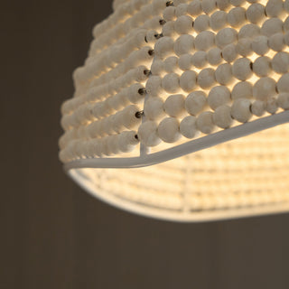 Veliraris Suspension Postmoderne en Métal et Bois De Luxe