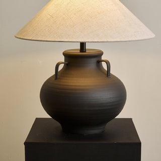 Clay Lampe de Table Rustique