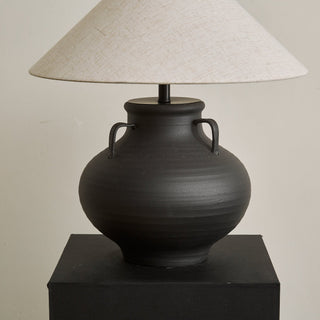 Clay Lampe de Table Rustique
