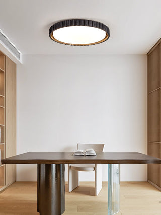 Obsidian Aura Ceiling Light-Neutral Decor