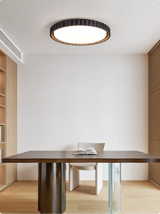 Obsidian Aura Ceiling Light-Neutral Decor