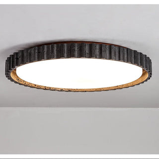 Obsidian Aura Ceiling Light-Neutral Decor