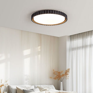 Obsidian Aura Ceiling Light-Neutral Decor