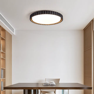 Obsidian Aura Ceiling Light-Neutral Decor