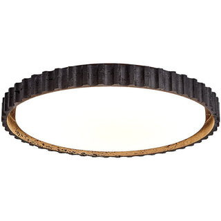 Obsidian Aura Ceiling Light-Neutral Decor