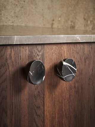 Obsidian Core Marble Pull Handle-Neutral Decor