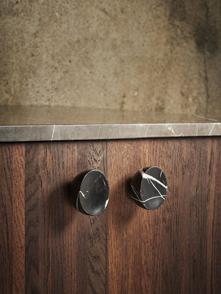 Obsidian Core Marble Pull Handle-Neutral Decor