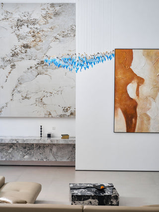 Ocean Drift Blown Glass Customize Chandelier-Neutral Decor