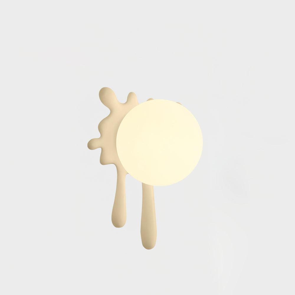 Wall Lamp Abstract Resin Splash Globe-Neutral Decor