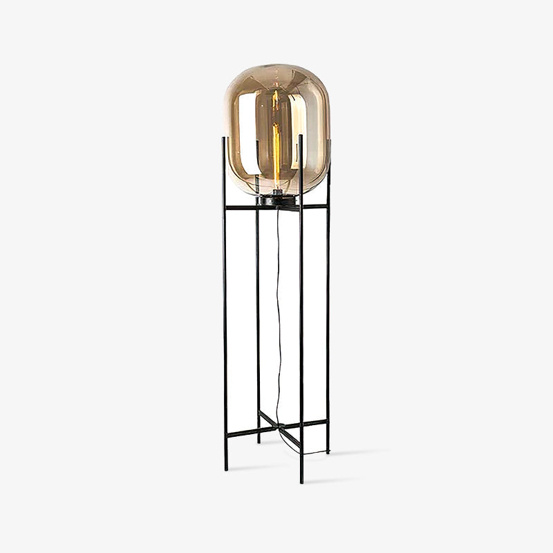 Liorivelia Lampadaire Industrielle en Verre