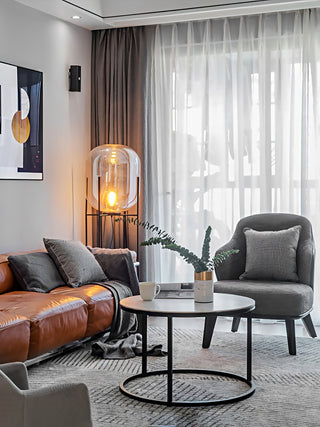 Liorivelia Lampadaire Industrielle en Verre