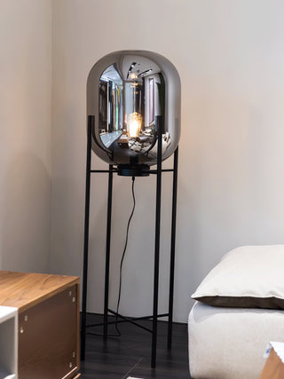 Liorivelia Lampadaire Industrielle en Verre