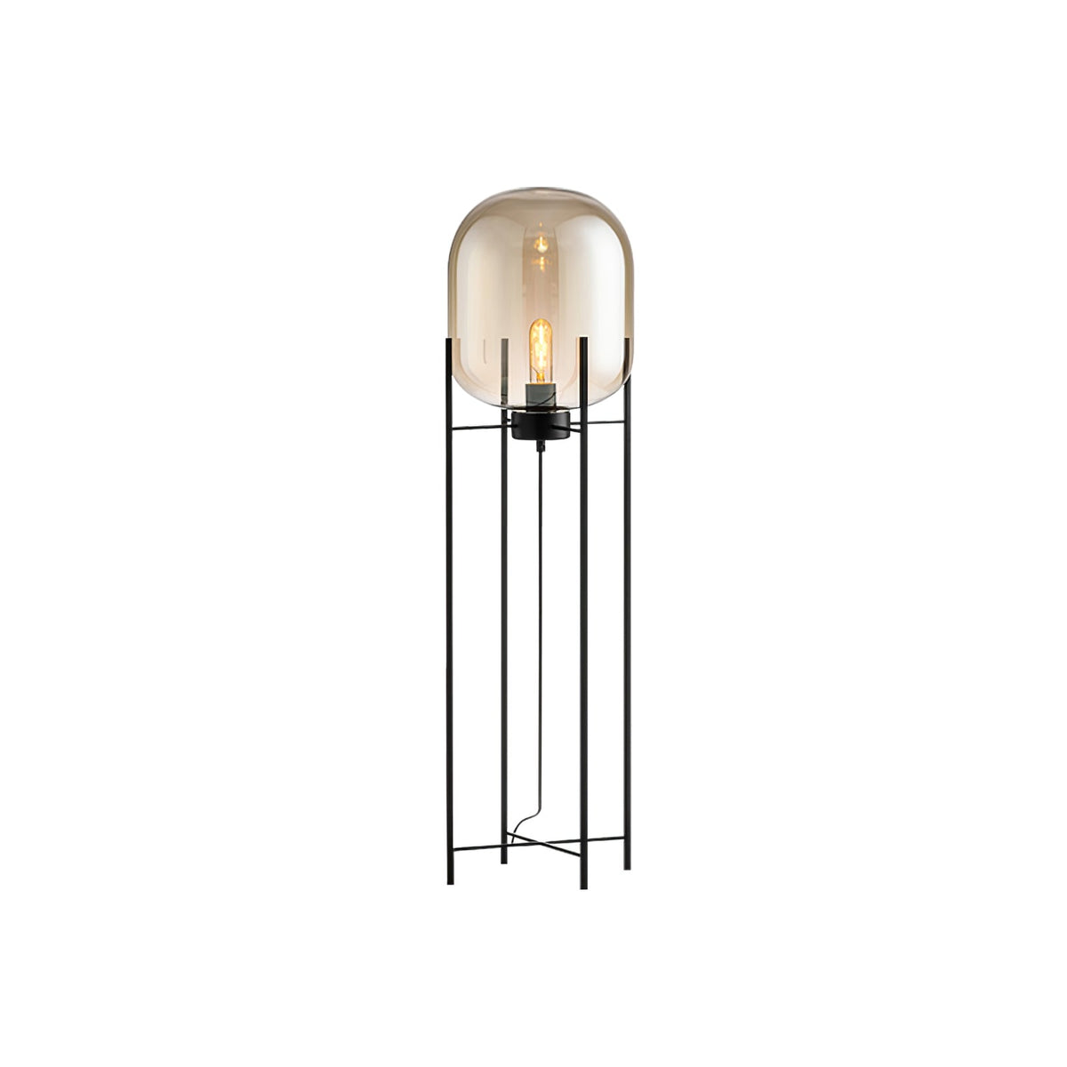 Liorivelia Lampadaire Industrielle en Verre