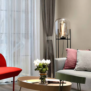 Liorivelia Lampadaire Industrielle en Verre