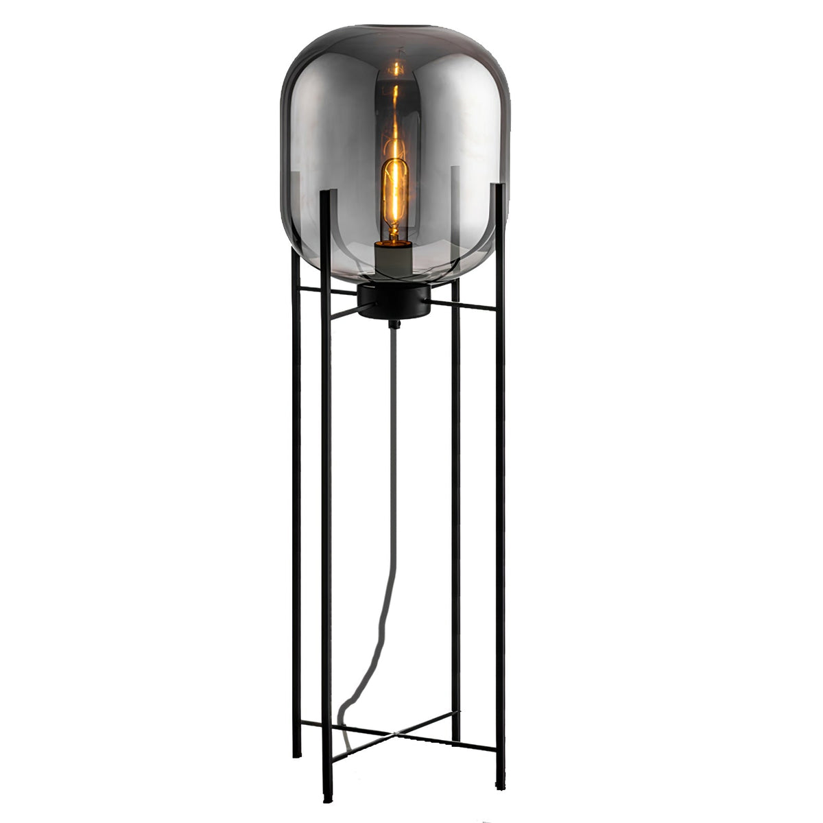 Liorivelia Lampadaire Industrielle en Verre
