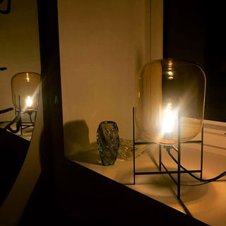 Gareth Lampe de Table Industrielle Rétro en Verre