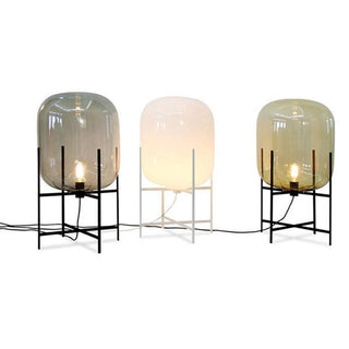 Gareth Lampe de Table Industrielle Rétro en Verre