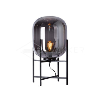 Gareth Lampe de Table Industrielle Rétro en Verre