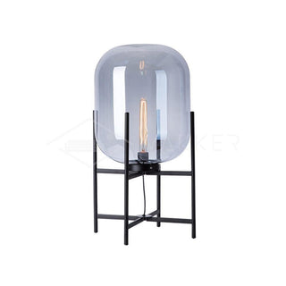 Gareth Lampe de Table Industrielle Rétro en Verre