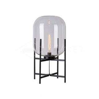Gareth Lampe de Table Industrielle Rétro en Verre