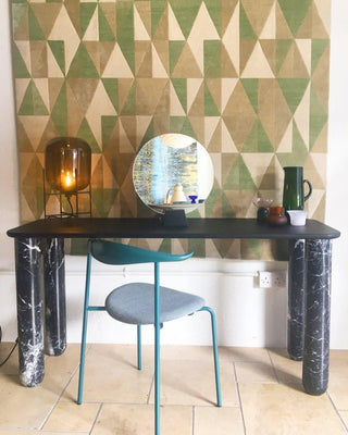 Gareth Lampe de Table Industrielle Rétro en Verre