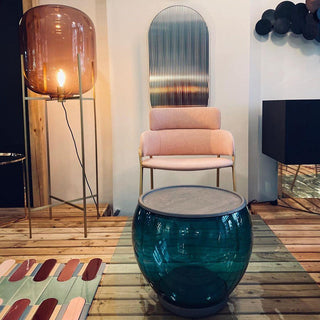 Liorivelia Lampadaire Industrielle en Verre