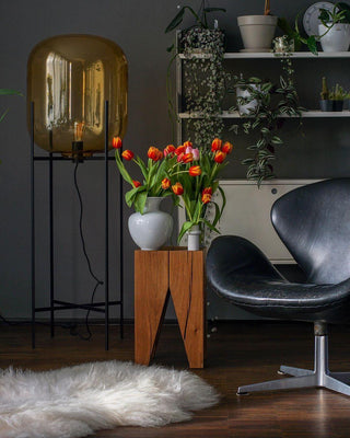 Liorivelia Lampadaire Industrielle en Verre