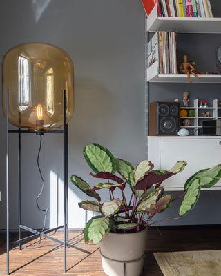 Liorivelia Lampadaire Industrielle en Verre
