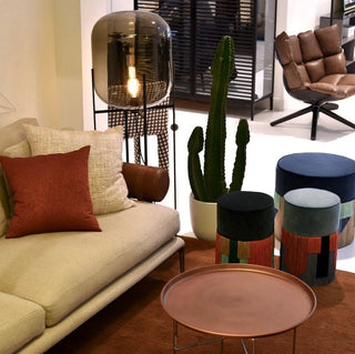 Liorivelia Lampadaire Industrielle en Verre