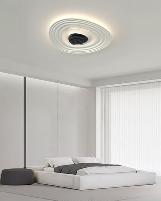 Solara Plafonnier Ripple Ring Sculptural Moderne-Luire