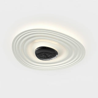 Solara Plafonnier Ripple Ring Sculptural Moderne-Luire