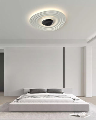 Solara Plafonnier Ripple Ring Sculptural Moderne-Luire