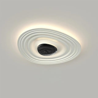 Solara Plafonnier Ripple Ring Sculptural Moderne-Luire