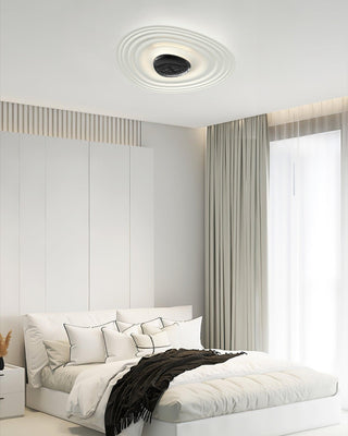 Solara Plafonnier Ripple Ring Sculptural Moderne-Luire
