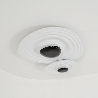 Solara Plafonnier Ripple Ring Sculptural Moderne-Luire