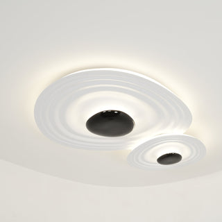 Solara Plafonnier Ripple Ring Sculptural Moderne-Luire
