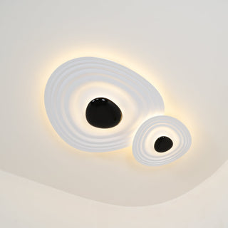 Solara Plafonnier Ripple Ring Sculptural Moderne-Luire
