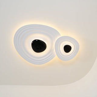 Solara Plafonnier Ripple Ring Sculptural Moderne-Luire