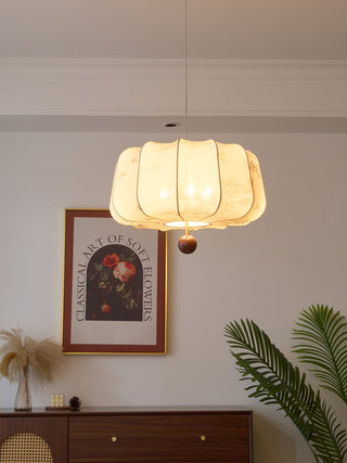 Valera Suspension en Bois et Tissu