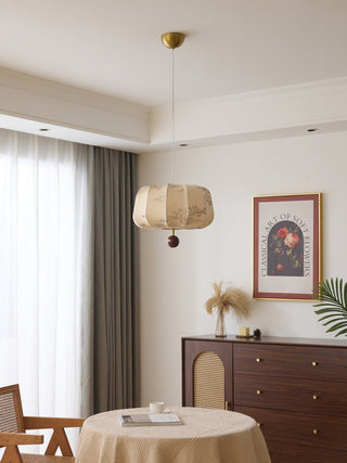 Valera Suspension en Bois et Tissu