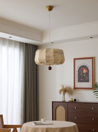 Valera Suspension en Bois et Tissu