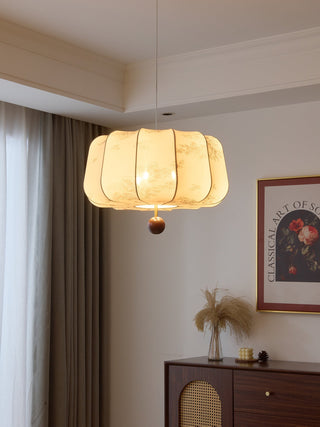Valera Suspension en Bois et Tissu