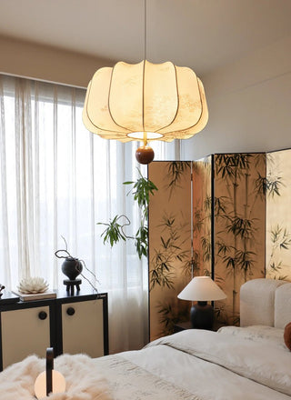 Valera Suspension en Bois et Tissu