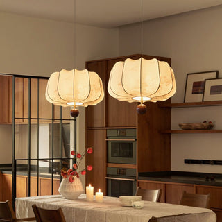 Valera Suspension en Bois et Tissu