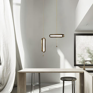 Lyvinaris Suspension linéaire géométrique en laiton