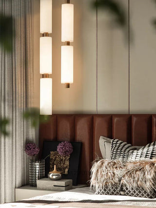 Zovarion Suspension Moderne Minimaliste en Albâtre-Luire